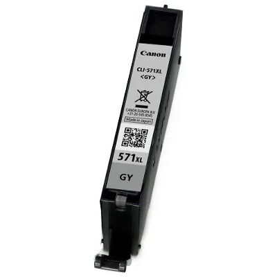 Canon CLI-571GY XL-mustekasetti, 11 ml, harmaa Canon CLI-571GY XL-mustekasetti, 11 ml, harmaa