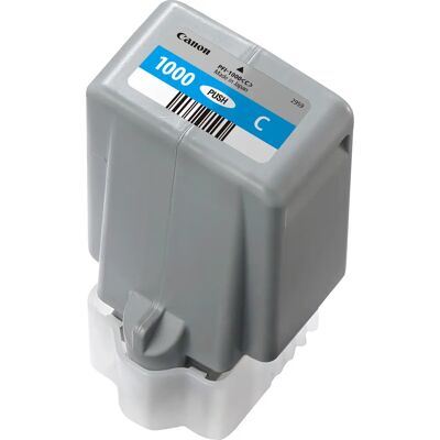 Canon PFI-1000-mustekasetti, 80 ml, syaani Canon PFI-1000-mustekasetti, 80 ml, syaani