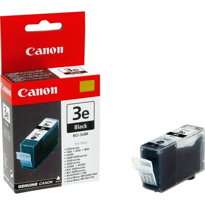 Canon BCI-3e -mustekasetti, 13 ml, musta Canon BCI-3e -mustekasetti, 13 ml, musta