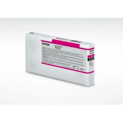 Epson T9133-mustekasetti, 200 ml, kirkkaan magenta Epson T9133-mustekasetti, 200 ml, kirkkaan magenta
