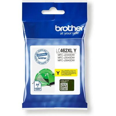 Brother LC462XLY - Korkeakapasiteetin keltainen mustekasetti - MFC-J2340DW, J3540DW, J3940DW Brother LC462XLY - Korkeakapasiteetin keltainen mustekasetti - MFC-J2340DW, J3540DW, J3940DW