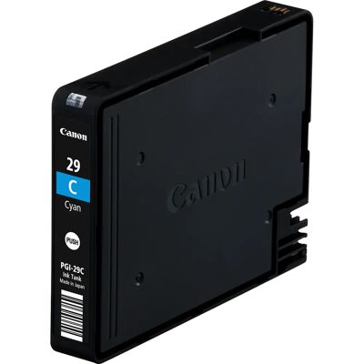 Canon PGI-29C-mustekasetti, 36 ml, syaani Canon PGI-29C-mustekasetti, 36 ml, syaani
