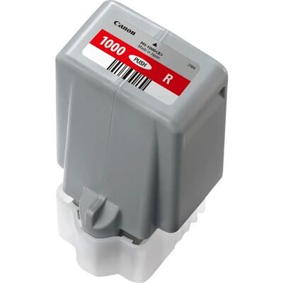 Canon PFI-1000R-mustekasetti, 80 ml, punainen Canon PFI-1000R-mustekasetti, 80 ml, punainen