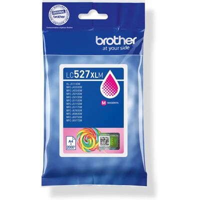Brother LC527XLM-mustekasetti, 50 ml, magenta Brother LC527XLM-mustekasetti, 50 ml, magenta