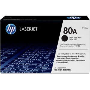 HEWLETT-PACKARD HP 80A CF280A -laservärikasetti, musta HEWLETT-PACKARD HP 80A CF280A -laservärikasetti, musta
