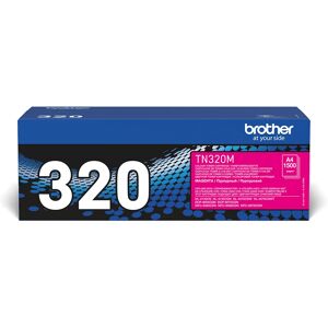 Brother TN320M -laservärikasetti, magenta Brother TN320M -laservärikasetti, magenta