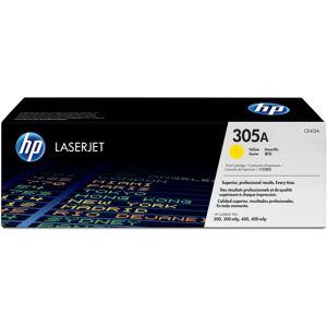 HEWLETT-PACKARD HP 305A-laservärikasetti, keltainen HEWLETT-PACKARD HP 305A-laservärikasetti, keltainen