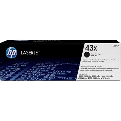 HEWLETT-PACKARD HP 43X High Yield -laservärikasetti, musta HEWLETT-PACKARD HP 43X High Yield -laservärikasetti, musta