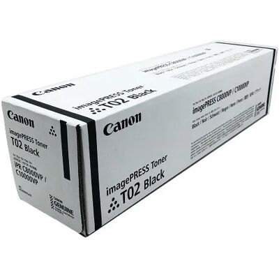 Canon T02 8529B001 High Yield -laservärikasetti, musta Canon T02 8529B001 High Yield -laservärikasetti, musta