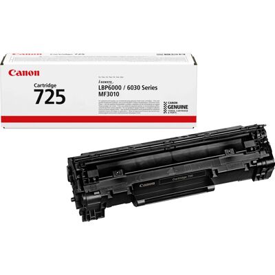 Canon CRG-725 -laservärikasetti, musta Canon CRG-725 -laservärikasetti, musta