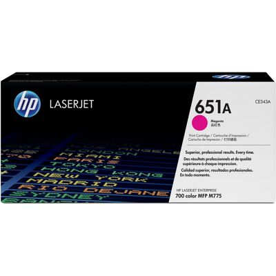 HEWLETT-PACKARD HP 651A-laservärikasetti, magenta HEWLETT-PACKARD HP 651A-laservärikasetti, magenta