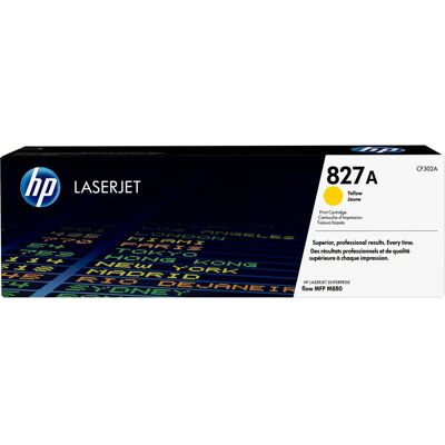 HEWLETT-PACKARD HP 827A -laservärikasetti, keltainen HEWLETT-PACKARD HP 827A -laservärikasetti, keltainen