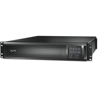 APC Smart-UPS 3000 VA / 2700 W 6 min (18 min @50 %) 230 V Line-InterActive Tower/2U 19" Rackmount Extended RUntime UPS. Lähtöliitynnät 8 x IEC C13 + 1 APC Smart-UPS 3000 VA / 2700 W 6 min (18 min @50 %) 230 V Line-InterActive Tower/2U 19" Rackmount Extended RUntime UPS. Lähtöliitynnät 8 x IEC C13 + 1