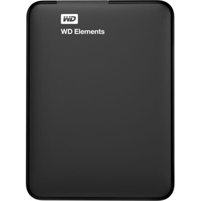 Western Digital WD Elements USB-C 2 Tt ulkoinen HDD, grafiitinmusta Western Digital WD Elements USB-C 2 Tt ulkoinen HDD, grafiitinmusta