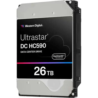 WESTERN DIGITAL WD Ultrastar DC HC590 3.5" 26 Tt, 7200 RPM, 512 MB, SATA III -kovalevy (yrityskäyttöön) WESTERN DIGITAL WD Ultrastar DC HC590 3.5" 26 Tt, 7200 RPM, 512 MB, SATA III -kovalevy (yrityskäyttöön)