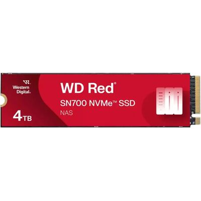 WESTERN DIGITAL WD Red SN700 4 Tt M.2 PCIe 3.0 NVMe -SSD-levy WESTERN DIGITAL WD Red SN700 4 Tt M.2 PCIe 3.0 NVMe -SSD-levy