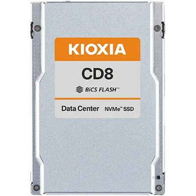 Kioxia CD8-V 1,6 TB 2,5 tuuman NVMe SSD Kioxia CD8-V 1,6 TB 2,5 tuuman NVMe SSD
