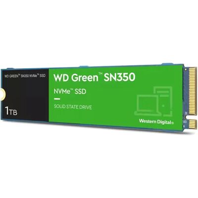 WESTERN DIGITAL WD Green SN350 1 Tt M.2 NVMe -SSD-levy WESTERN DIGITAL WD Green SN350 1 Tt M.2 NVMe -SSD-levy
