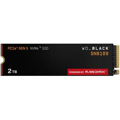 WESTERN DIGITAL WD Black SN8100 2 Tt M.2 PCIe 5.0 NVMe -SSD-levy WESTERN DIGITAL WD Black SN8100 2 Tt M.2 PCIe 5.0 NVMe -SSD-levy