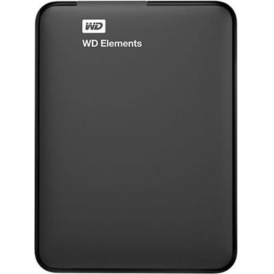Western Digital WD Elements Portable 1 Tt 2.5" -ulkoinen HDD, musta Western Digital WD Elements Portable 1 Tt 2.5" -ulkoinen HDD, musta