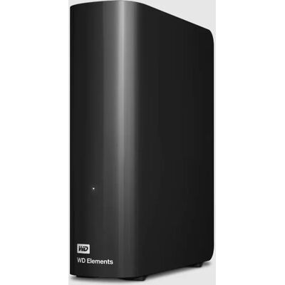 Western Digital Elements Desktop 20 Tt 3.5" -pöytämallinen ulkoinen HDD, musta Western Digital Elements Desktop 20 Tt 3.5" -pöytämallinen ulkoinen HDD, musta
