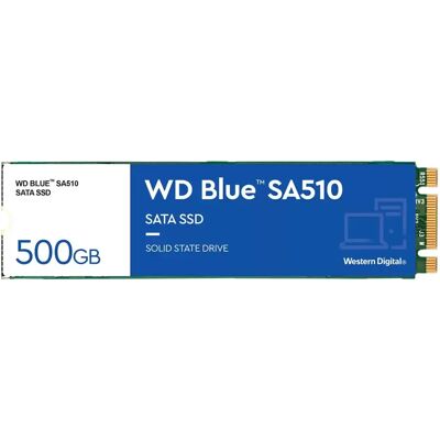 WESTERN DIGITAL WD Blue SA510 500 Gt M.2 SATA -SSD-levy WESTERN DIGITAL WD Blue SA510 500 Gt M.2 SATA -SSD-levy