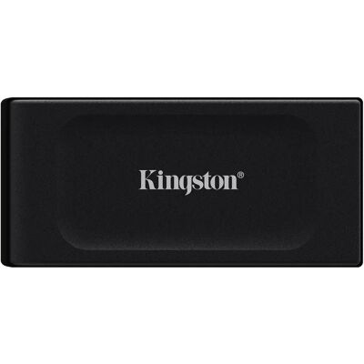 Kingston XS1000 1 Tt USB 3.2 Gen 2 (USB-C) -ulkoinen SSD, kannettava, pelikäyttöön, musta Kingston XS1000 1 Tt USB 3.2 Gen 2 (USB-C) -ulkoinen SSD, kannettava, pelikäyttöön, musta