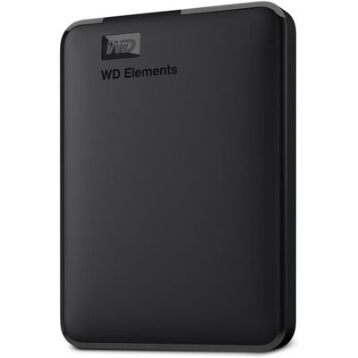 Western Digital WD Elements USB-C 4 Tt -ulkoinen HDD, grafiitinmusta Western Digital WD Elements USB-C 4 Tt -ulkoinen HDD, grafiitinmusta