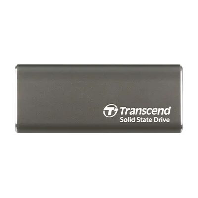 Transcend ESD265C 2 Tt USB-C -ulkoinen SSD, kannettava, iskunkestävä, laitteistosalaus, salasanasuojaus, pelikäyttöön, harmaa Transcend ESD265C 2 Tt USB-C -ulkoinen SSD, kannettava, iskunkestävä, laitteistosalaus, salasanasuojaus, pelikäyttöön, harmaa