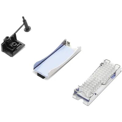 Lenovo ThinkCentre M.2 2280 SSD Kit III M.2 SSD -kiinnikesarja, PCIe NVMe, jäähdytyssiilillä, musta/metalli Lenovo ThinkCentre M.2 2280 SSD Kit III M.2 SSD -kiinnikesarja, PCIe NVMe, jäähdytyssiilillä, musta/metalli