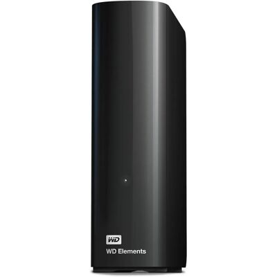 WESTERN DIGITAL WD Elements Desktop 10 Tt 3.5" -ulkoinen HDD, musta WESTERN DIGITAL WD Elements Desktop 10 Tt 3.5" -ulkoinen HDD, musta
