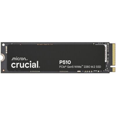 Crucial P510 2 TB PCIe Gen5 NVMe M.2 2280 SSD Crucial P510 2 TB PCIe Gen5 NVMe M.2 2280 SSD