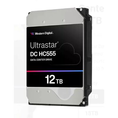 WESTERN DIGITAL WD Ultrastar DC HC555 3.5" 12 Tt, 7200 RPM, 512 MB, 550 WRL, SATA III -kovalevy (yrityskäyttöön) WESTERN DIGITAL WD Ultrastar DC HC555 3.5" 12 Tt, 7200 RPM, 512 MB, 550 WRL, SATA III -kovalevy (yrityskäyttöön)