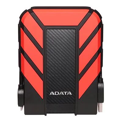 ADATA HD710 Pro 1 Tt 2.5" -kestävä ulkoinen HDD, musta/punainen ADATA HD710 Pro 1 Tt 2.5" -kestävä ulkoinen HDD, musta/punainen