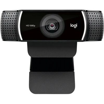 Logitech C922 Pro Stream Full HD 1080p, automaattitarkennus -webkamera + kolmijalka, musta Logitech C922 Pro Stream Full HD 1080p, automaattitarkennus -webkamera + kolmijalka, musta