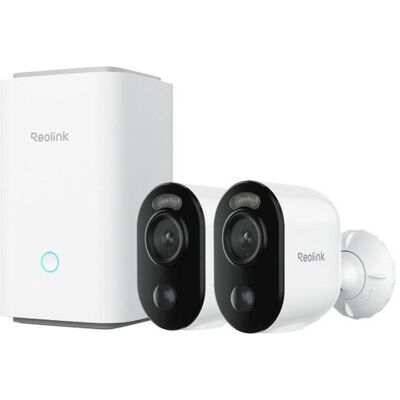 Reolink Home Hub + 2x Argus 3E+ 64GB MicroSDHC 2K Battery Camera Reolink Home Hub + 2x Argus 3E+ 64GB MicroSDHC 2K Battery Camera