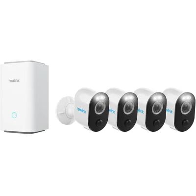 Reolink Argus 3 Pro 2K 4-pack with Home Hub Reolink Argus 3 Pro 2K 4-pack with Home Hub