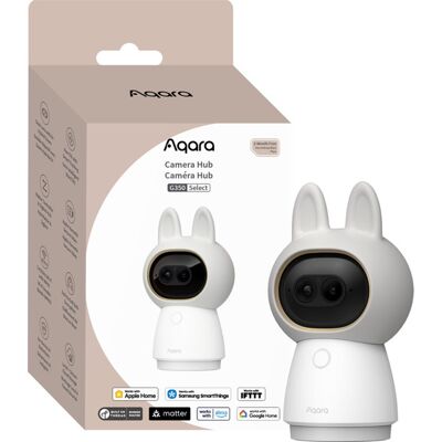 Aqara Camera Hub G350 - Valvontakamera, Valkoinen Aqara Camera Hub G350 - Valvontakamera, Valkoinen