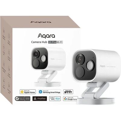 Aqara Camera Hub G5 Pro, Wi-Fi - White Matter Thread Zigbee Aqara Camera Hub G5 Pro, Wi-Fi - White Matter Thread Zigbee