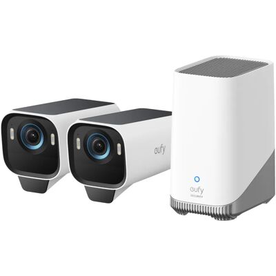Eufy eufyCam S3 Pro 2-Kamerapaketti Bullet IP Turvakamero Ulkotila 3840 x 2160 pikseli Seinä Eufy eufyCam S3 Pro 2-Kamerapaketti Bullet IP Turvakamero Ulkotila 3840 x 2160 pikseli Seinä