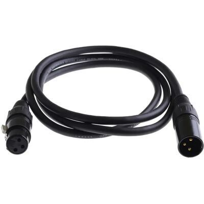 MicroConnect PRO XLR balansoitu -audiokaapeli, 20 m, musta MicroConnect PRO XLR balansoitu -audiokaapeli, 20 m, musta