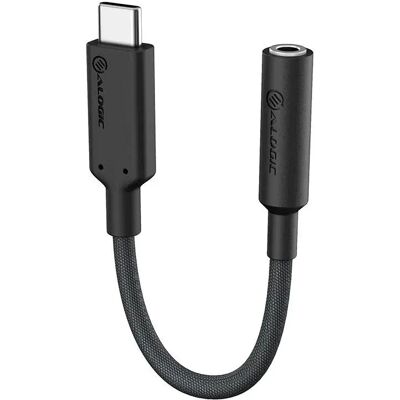 Alogic Musta 10cm USB-C-ääniliitäntäadapteri - Kaapeli & Adapteri Alogic Musta 10cm USB-C-ääniliitäntäadapteri - Kaapeli & Adapteri
