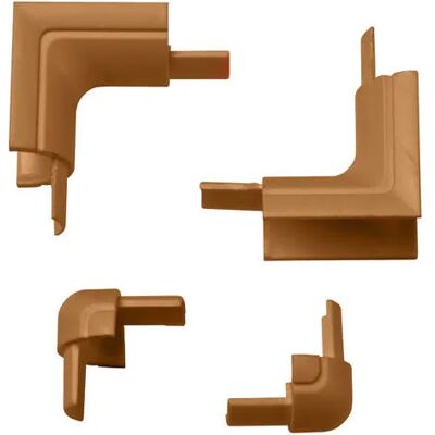 D-LINE Adapterisetti 16x8mm Tammenvärinen D-LINE Adapterisetti 16x8mm Tammenvärinen