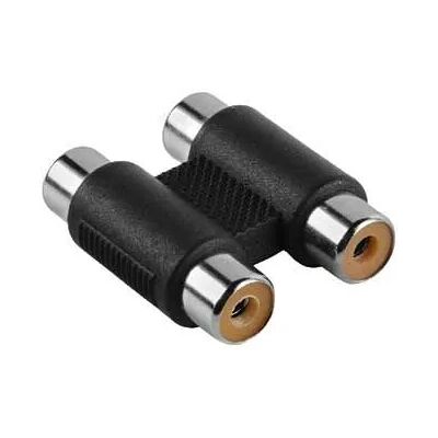 Hama HA-43483 - 2xRCA naaras - 2xRCA naaras audio/video-sovitin, musta Hama HA-43483 - 2xRCA naaras - 2xRCA naaras audio/video-sovitin, musta
