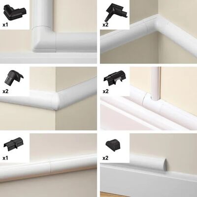 D-LINE Accessory Kit 30x15 Black D-LINE Accessory Kit 30x15 Black