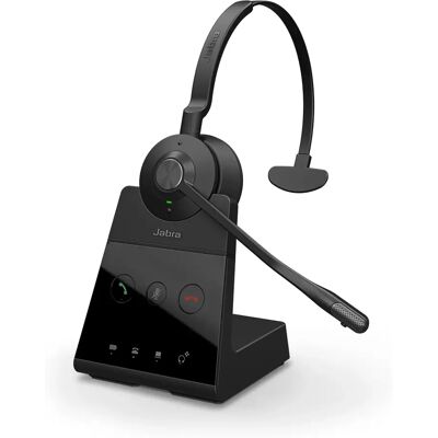 Jabra Engage 65 SE (Mono/Stereo) -langaton vaihtotukiasema, musta Jabra Engage 65 SE (Mono/Stereo) -langaton vaihtotukiasema, musta