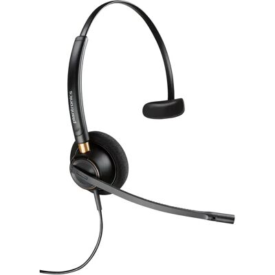 PLANTRONICS Poly EncorePro HW510 -monokuuloke, musta PLANTRONICS Poly EncorePro HW510 -monokuuloke, musta
