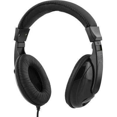 Deltaco HL-51C Kuulokkeet - Johdot, USB-C, Musta Deltaco HL-51C Kuulokkeet - Johdot, USB-C, Musta