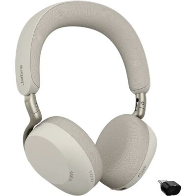 Jabra Evolve3 75 UC -langaton stereokuulokemikrofoni + USB-C-sovitin, warm gray Jabra Evolve3 75 UC -langaton stereokuulokemikrofoni + USB-C-sovitin, warm gray