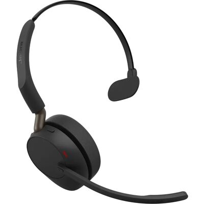Jabra Evolve3 65 ANC UC -langaton monokuuloke + USB-A-sovitin, musta Jabra Evolve3 65 ANC UC -langaton monokuuloke + USB-A-sovitin, musta